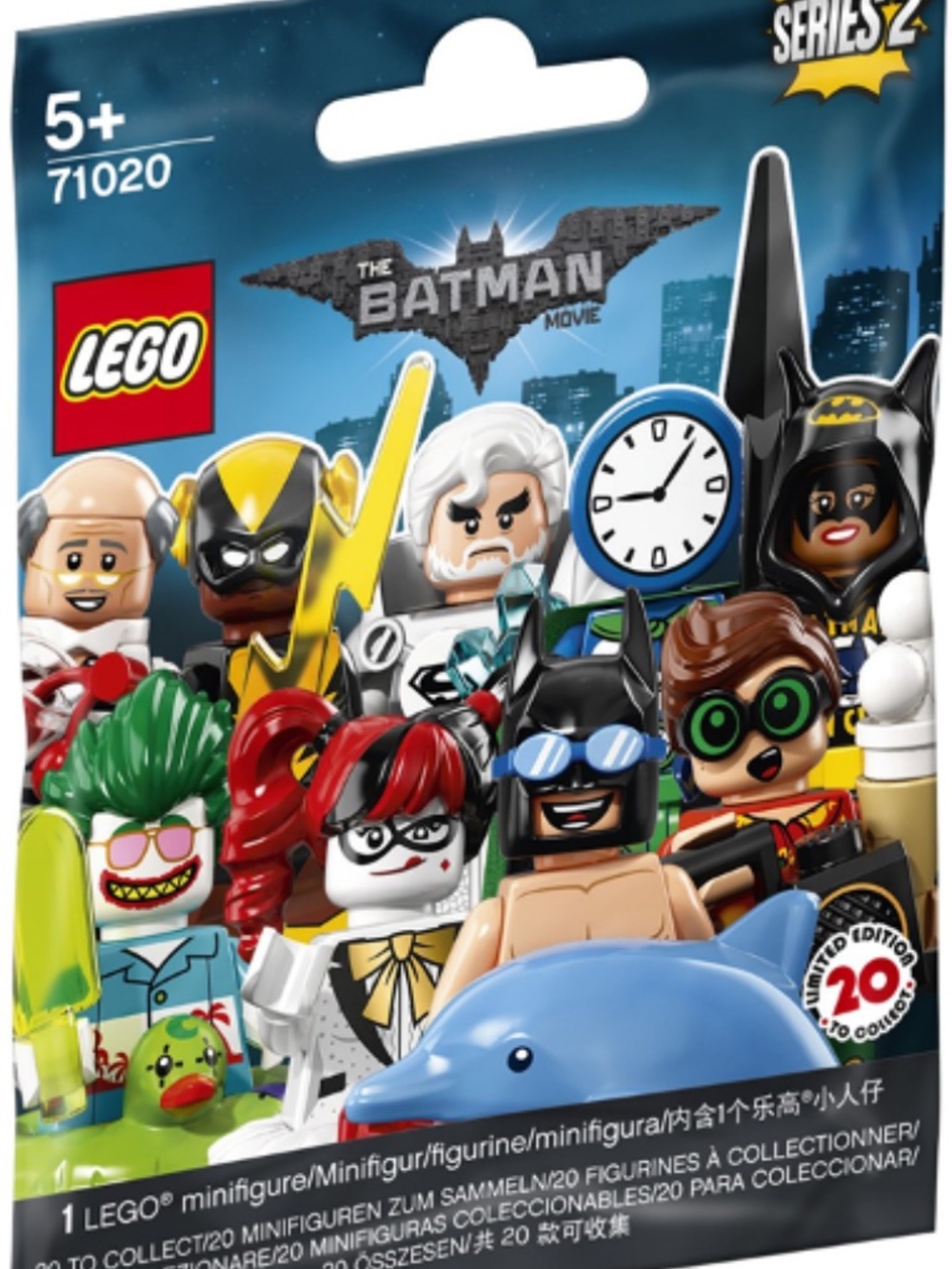 The LEGO Batman Movie, Series 2 "Wonder Twin Jayna" coltlbm2-13 UNOPENED - Picture 2 of 2
